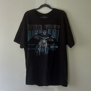 Harley Davidson Shirt Ride Free